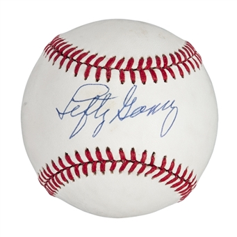 Lefty Gomez Single Signed American League Baseball (JSA)